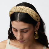 Natural Marlene Wicker Headband