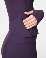 SPANXsmooth™ OnForm Full Zip Jacket - Aubergine