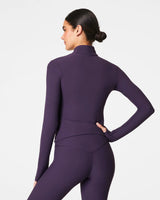 SPANXsmooth™ OnForm Full Zip Jacket - Aubergine