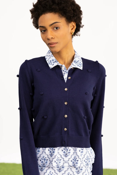 The Juniper Cardigan - Navy