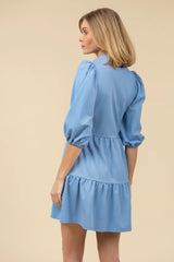 The Tory Ponte Dress - Oxford
