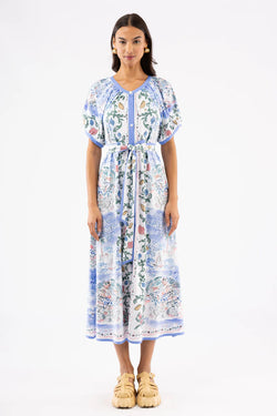The Grenadine Dress - Sea Mural