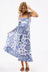 The Heather Dress - Port Porcelain