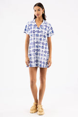 The Josie Dress - Tidal Tile