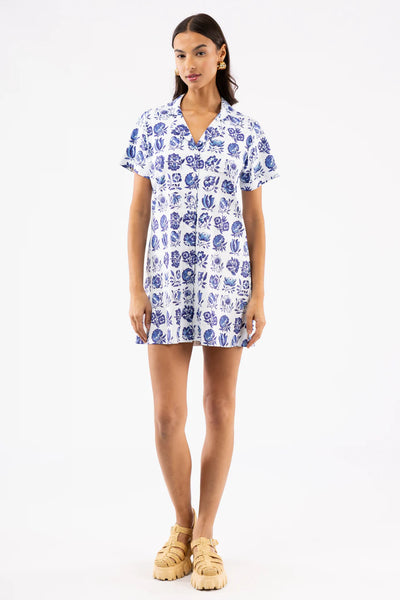 The Josie Dress - Tidal Tile