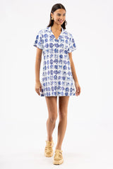 The Josie Dress - Tidal Tile