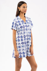 The Josie Dress - Tidal Tile