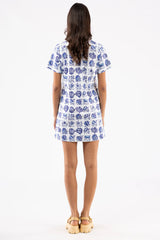 The Josie Dress - Tidal Tile