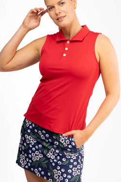 Alice Top - Cherry Red