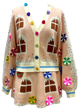 Entire Gingerbread House Skirt