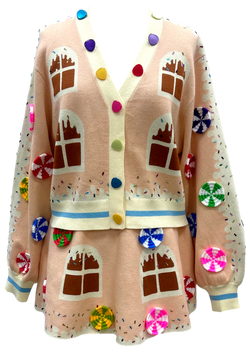 Entire Gingerbread House Skirt