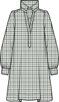 Pippa Plaid Dress - Quinn Plaid Balsam