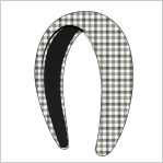 Quinn Plaid Headband - Quinn Plaid Balsam