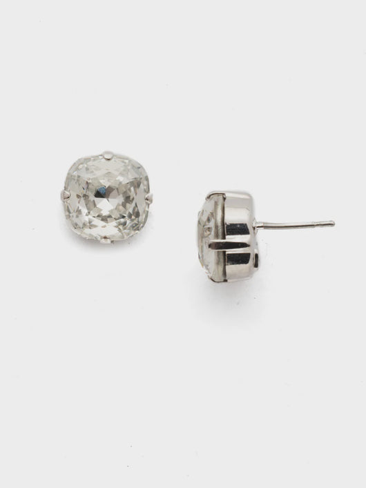 Halcyon Stud Earrings - Crystal