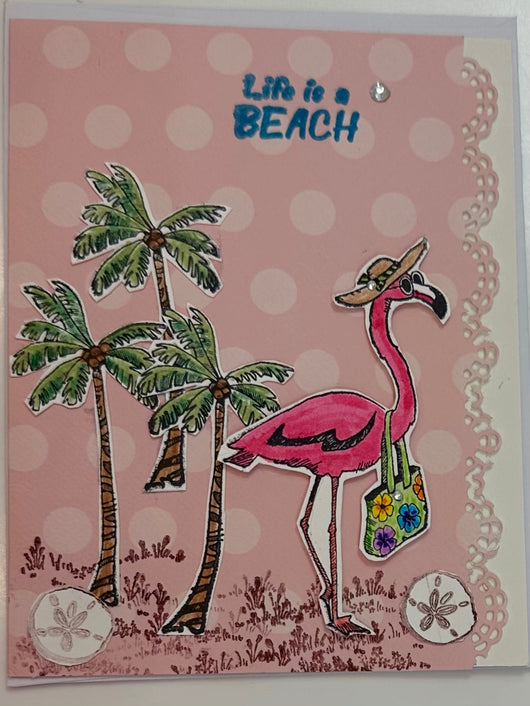 Life Is a Beach Greeting Card