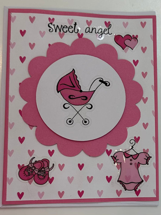 Sweet Angel Baby Greeting Card