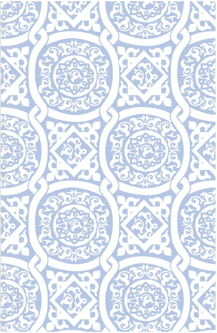 Jersey Skippy Skort - Sultan's Dining Room White/Periwinkle