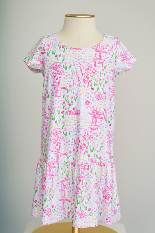Little Clara Dress - TipToe Through The Tulips